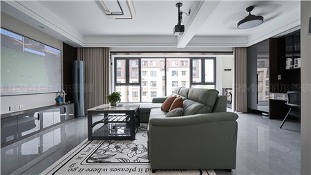 12.3w搞定122m²現代風格的家 | 麗爾曼頓全房全屋定制