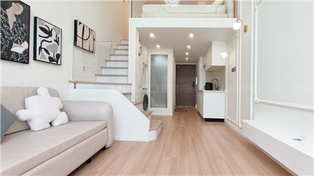 5.6w搞定法式奶油風的家35m² | 麗爾曼頓全房全屋定制