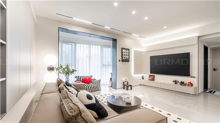 14.5w打造現代極簡風的家130m² | 麗爾曼頓全房全屋定制