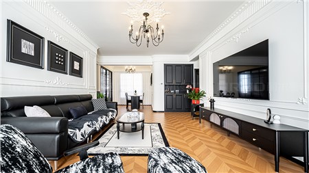 17w打造法式復(fù)古風(fēng)格的家122m² | 麗爾曼頓全房全屋定制