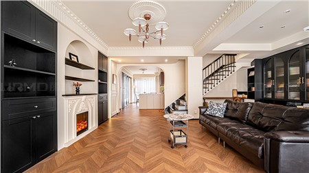 18.8w打造輕法中古風(fēng)格的家156m² | 麗爾曼頓全房全屋整裝