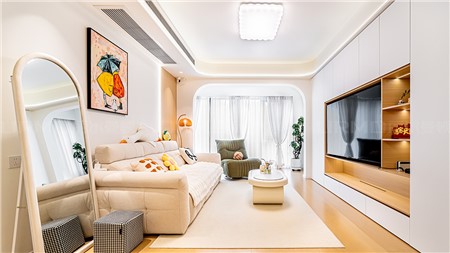 10.8w打造原木奶油風格的家103m² | 麗爾曼頓全房全屋定制