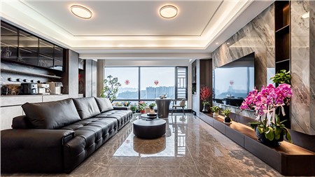 12.8w打造現(xiàn)代風(fēng)格的家143m² | 麗爾曼頓全房全屋整裝