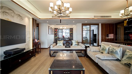 16.8w打造新中式風(fēng)格的家139m² | 麗爾曼頓全房全屋整裝