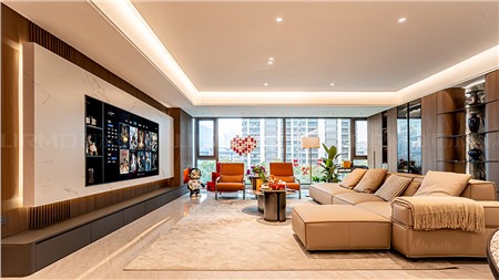 16.8w打造意式輕奢風(fēng)格的家198m² | 麗爾曼頓全房全屋整裝